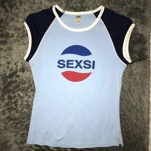 Pepsi Sexsi sexy t shirt XL